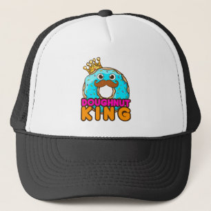 Casquette Doughnut King Donut Lover Hommes garçons