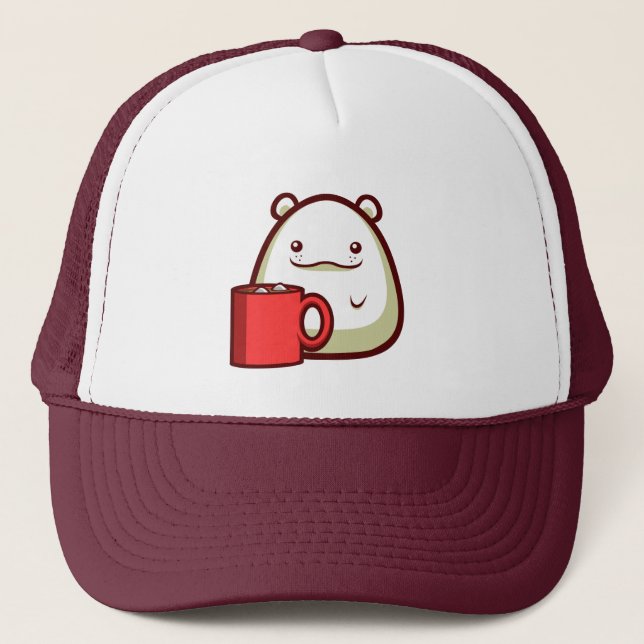 Casquette d'ours blanc (Devant)