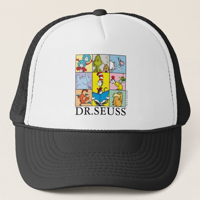 Casquette Dr Seuss | Graphique Histoires (Devant)