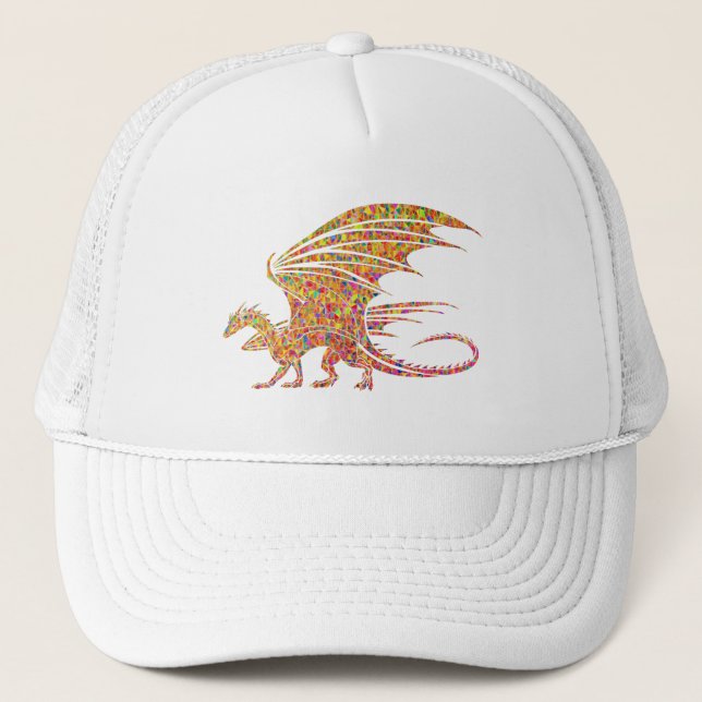 Casquette Dragon de mosaïque Extraordinaire (Devant)