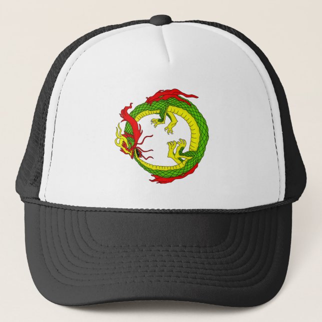 Casquette Dragon d'Ouroboros (Devant)