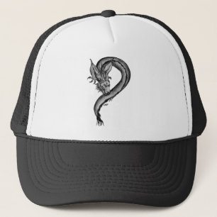 Casquette Dragon noir et blanc