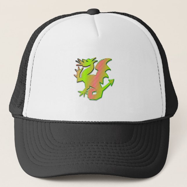 Casquette Dragon stylisé (Devant)