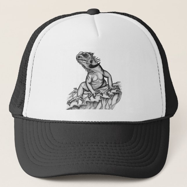 Casquette Dragon sur le rocher (Devant)