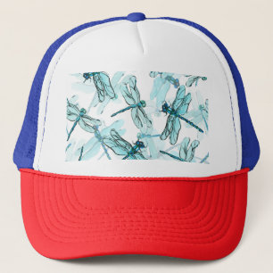 Casquette Dragonflies élégantes : Aquarelle