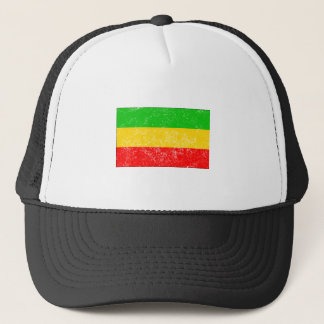 Casquette Drapeau affligé de l'Ethiopie