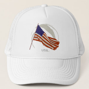 Casquette drapeau américain