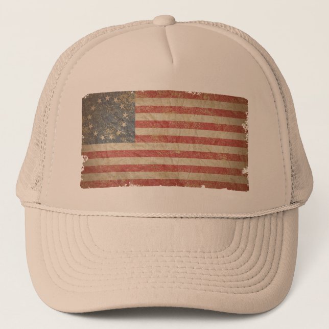 Casquette Drapeau américain 1776 (Devant)