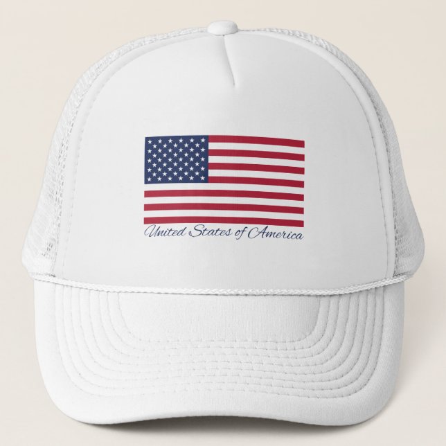 Casquette Drapeau américain 4 juillet (Devant)
