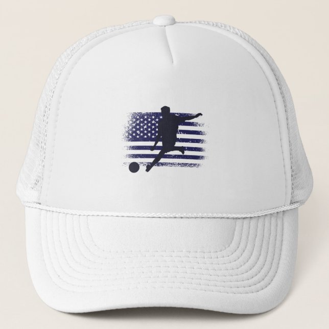 Casquette Drapeau américain du maillot de football américain (Devant)