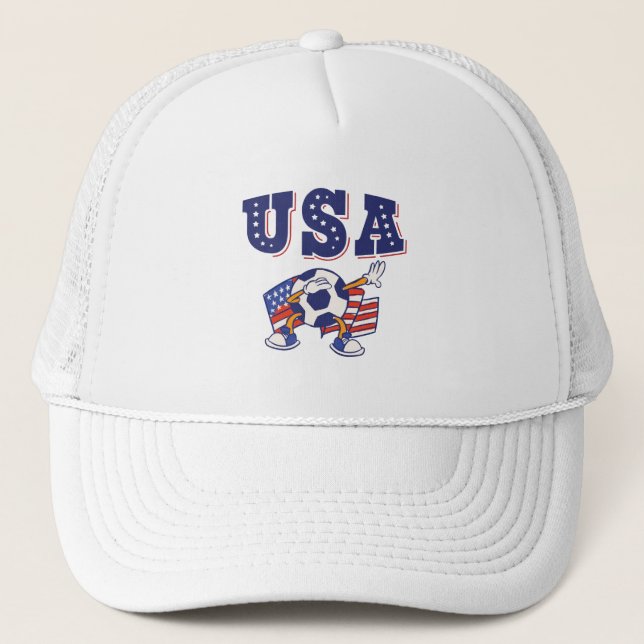 Casquette Drapeau américain du maillot de football américain (Devant)