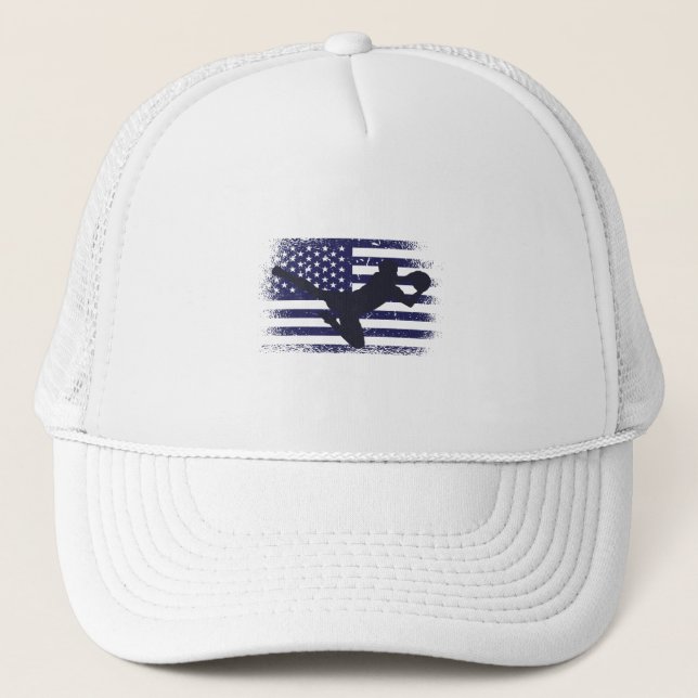 Casquette Drapeau américain du maillot de football américain (Devant)
