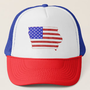 Casquette Drapeau américain en forme de drapeau patriotique 
