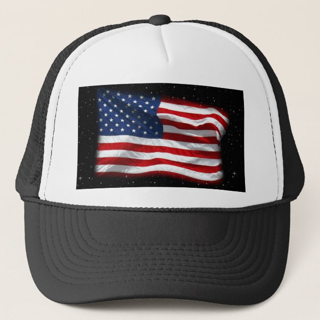 Casquette Drapeau américain patriotique États-Unis (Devant)