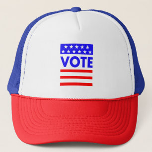 Casquette Drapeau américain patriotique Rouge Blanc et Bleu