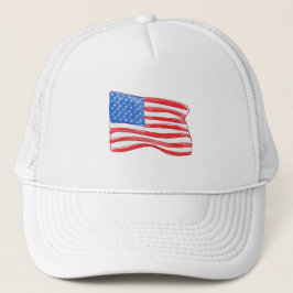 Casquette Drapeau américain Preppy