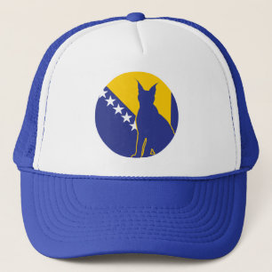 Casquette Drapeau animal national bosniaque Lynx