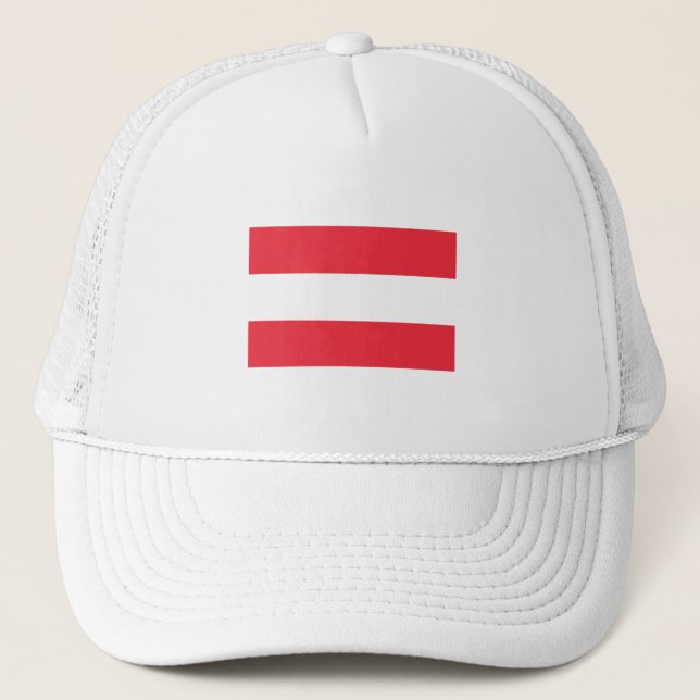 Casquette Drapeau Autriche (Devant)