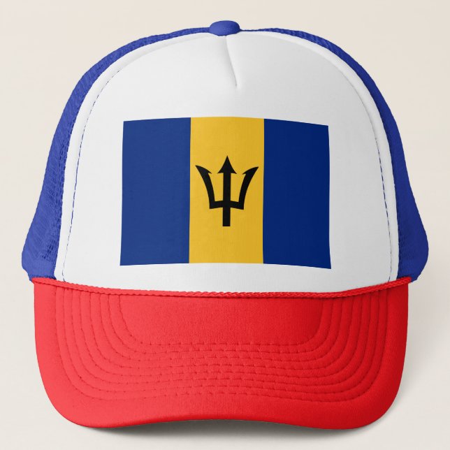 Casquette Drapeau Barbade (Devant)