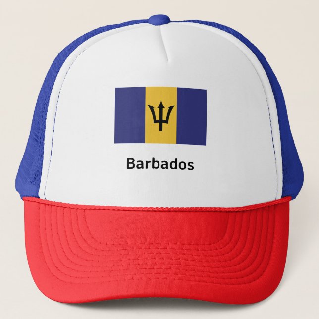 Casquette Drapeau Barbade (Devant)