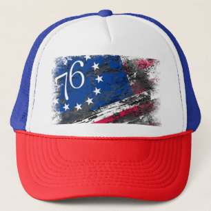 Casquette Drapeau Betsy Ross 1776 4 juillet patriotique