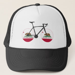 Casquette Drapeau californien à vélo