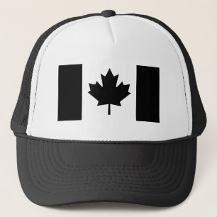 Casquette Drapeau canadien en noir