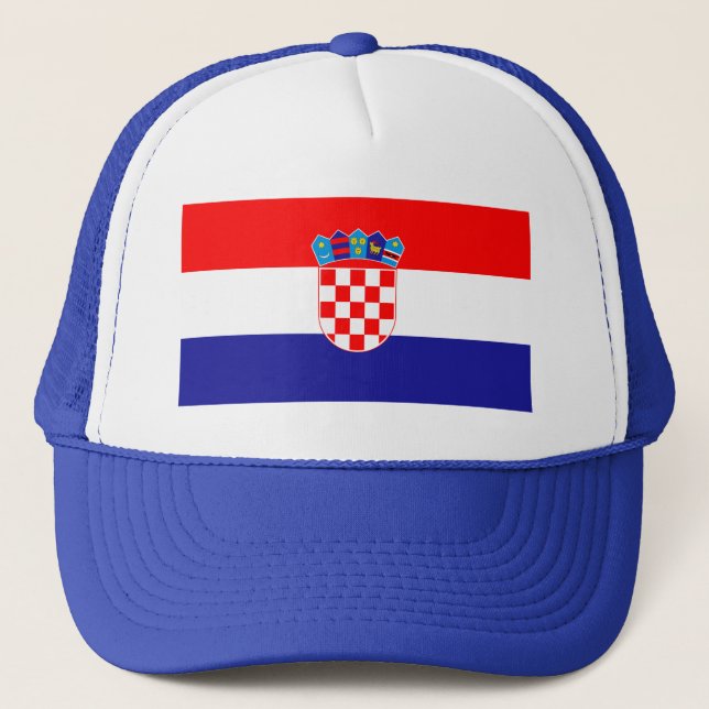 Casquette Drapeau croate (Devant)