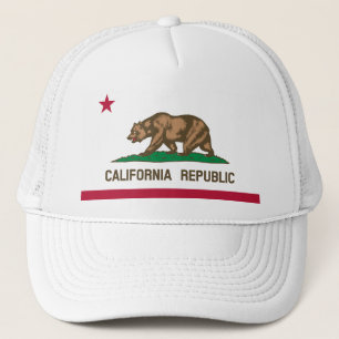 CASQUETTE DRAPEAU DE CALIFORNIE