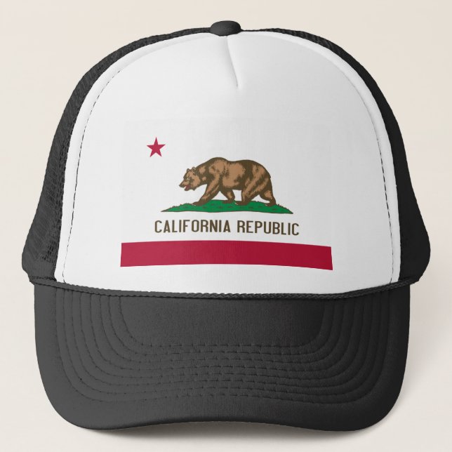 Casquette Drapeau de Californie (Devant)