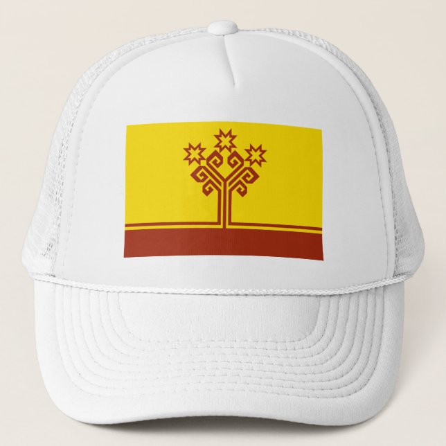 Casquette Drapeau de Chuvashia (Devant)