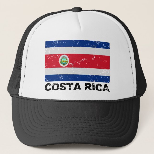 Casquette Drapeau de cru du Costa Rica (Devant)