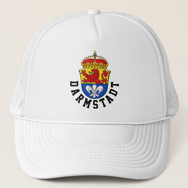 Casquette Drapeau de Darmstadt, Allemagne (Devant)