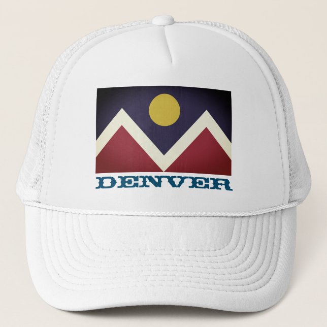 Casquette Drapeau de Denver, Colorado (Devant)