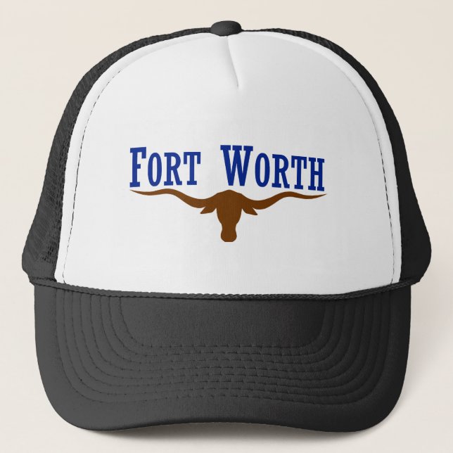 Casquette Drapeau de Fort Worth le Texas (Devant)