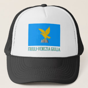 Casquette Drapeau de Friuli-Venezia Giulia avec le nom
