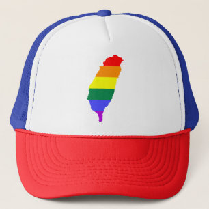 Casquette Drapeau de gay pride d'arc-en-ciel de LGBT de