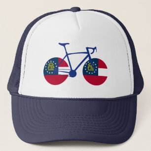 Casquette Drapeau de Géorgie à vélo