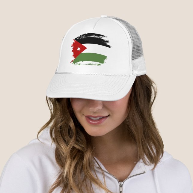 Casquette Drapeau de Jordanie (En situation)