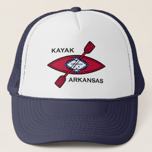 Casquette Drapeau de Kayak Arkansas