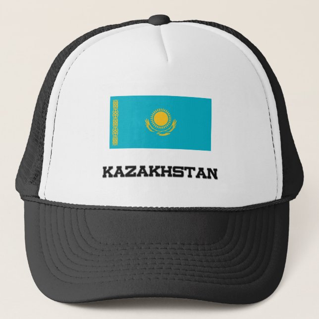 Casquette Drapeau de Kazakhstan (Devant)