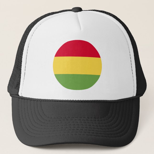 Casquette Drapeau de la Bolivie (Devant)