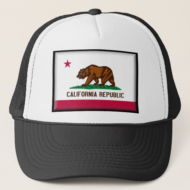 Casquette Drapeau de la Californie (Devant)