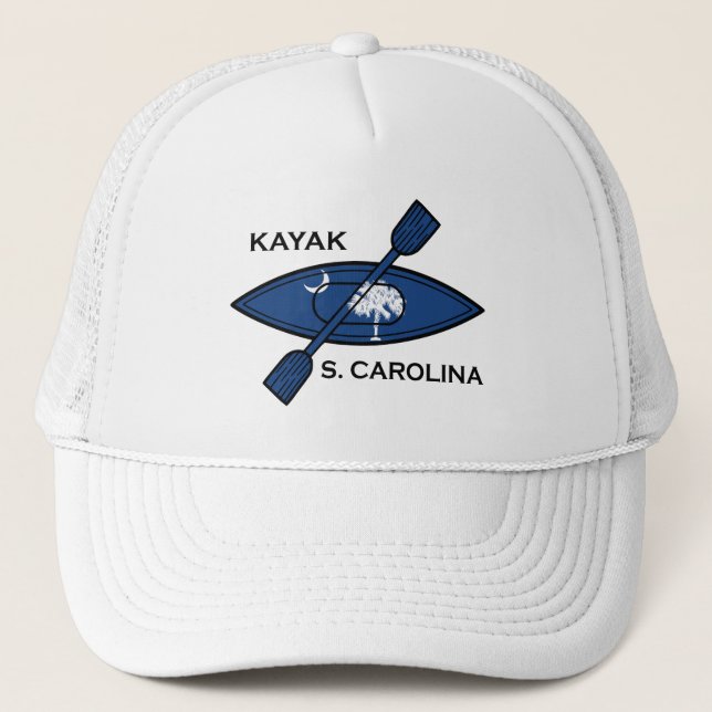 Casquette Drapeau de la Caroline du Sud Kayak (Devant)