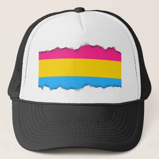 Casquette Drapeau de la fierté transexuelle (Devant)