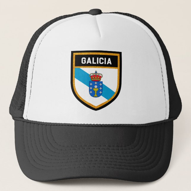 Casquette Drapeau de la Galicie (Devant)