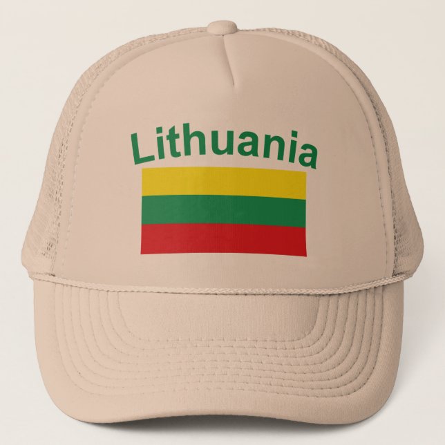 Casquette Drapeau de la Lithuanie (Devant)