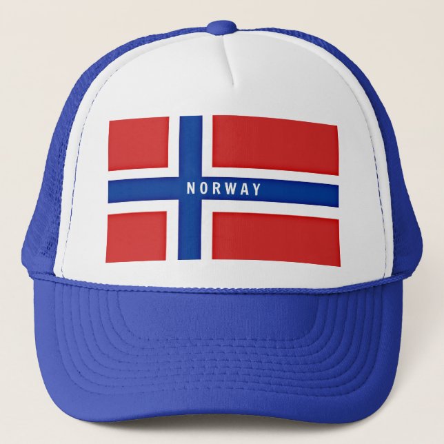 Casquette Drapeau de la Norvège (Devant)