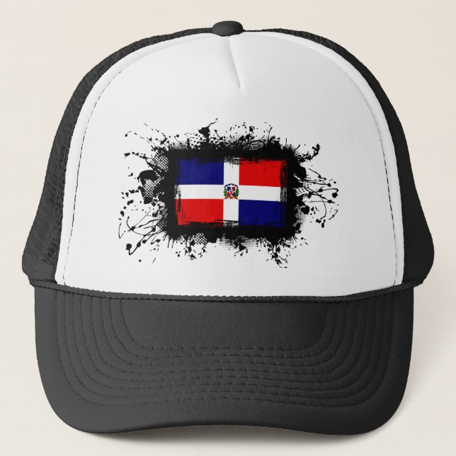 Casquette Drapeau de la République Dominicaine (Devant)