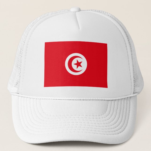 Casquette Drapeau de la Tunisie (Devant)